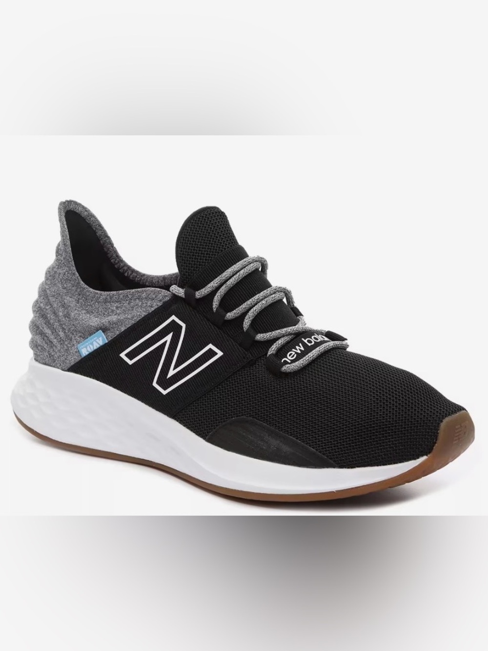 New Balance Fresh Foam Roav Women’s 7.5 Black Gray Running Shoes